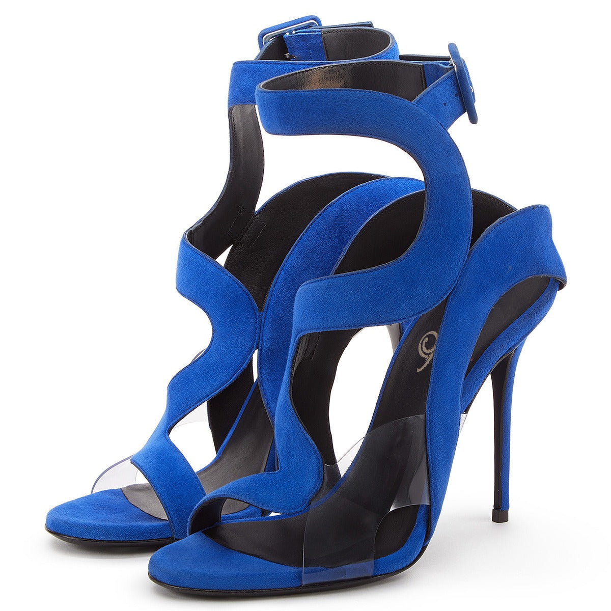 Open Toe Suede Buckle High Heel Sandals (tm maat 45)!!