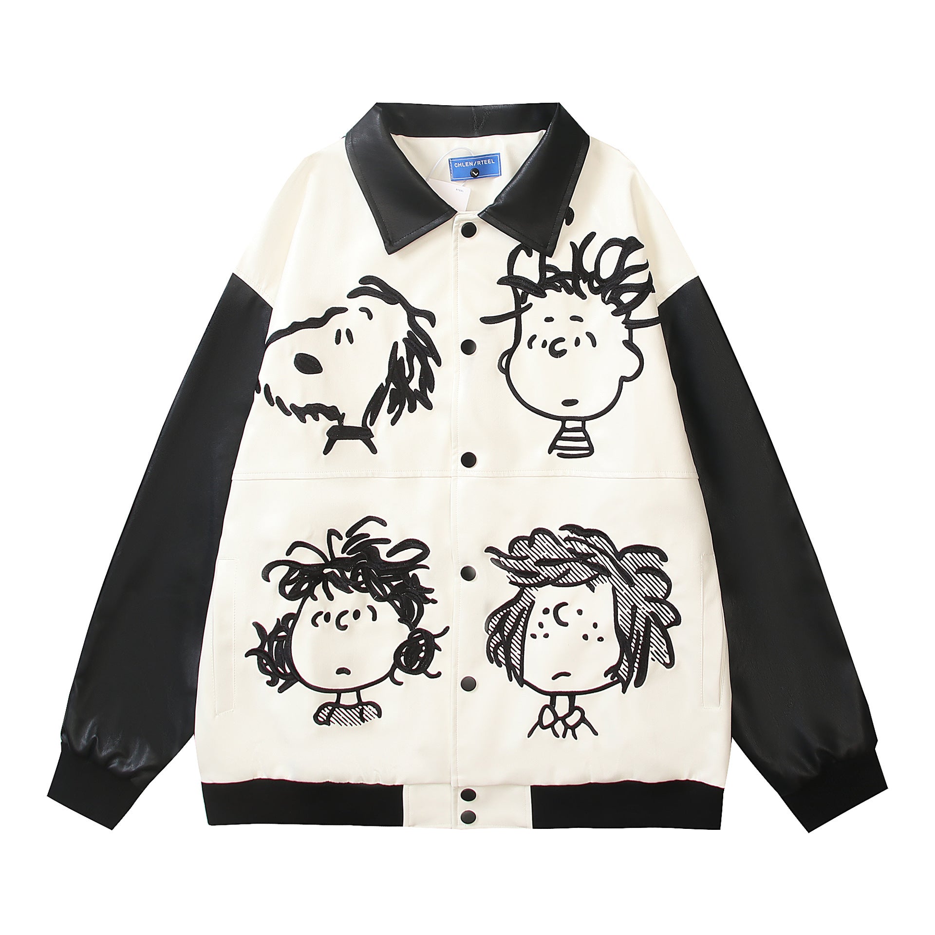 Snoopy&Friends Leather Jacket