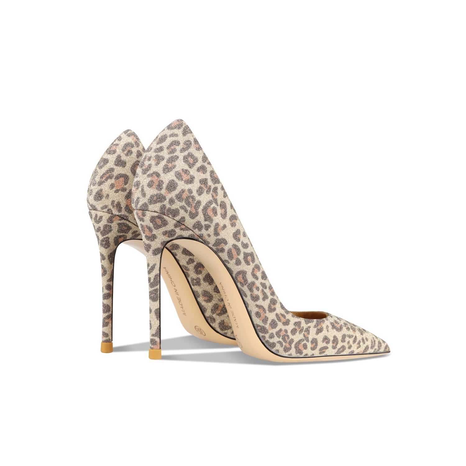 Leather High Heel Shoes