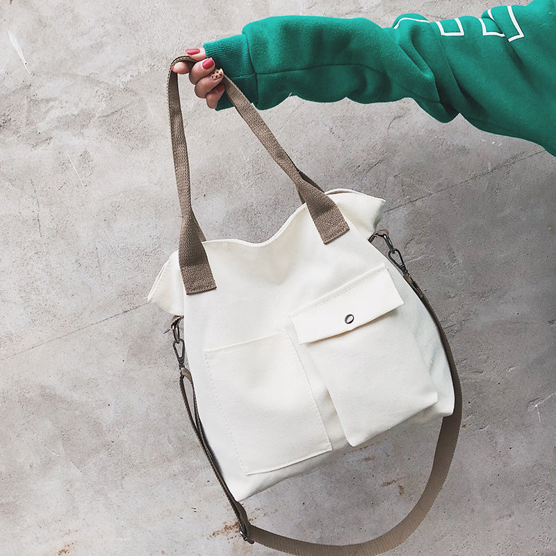 Cross Shoulder Canvas Bag