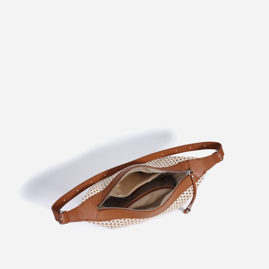 Fashion Straw Woven Dumpling Bag