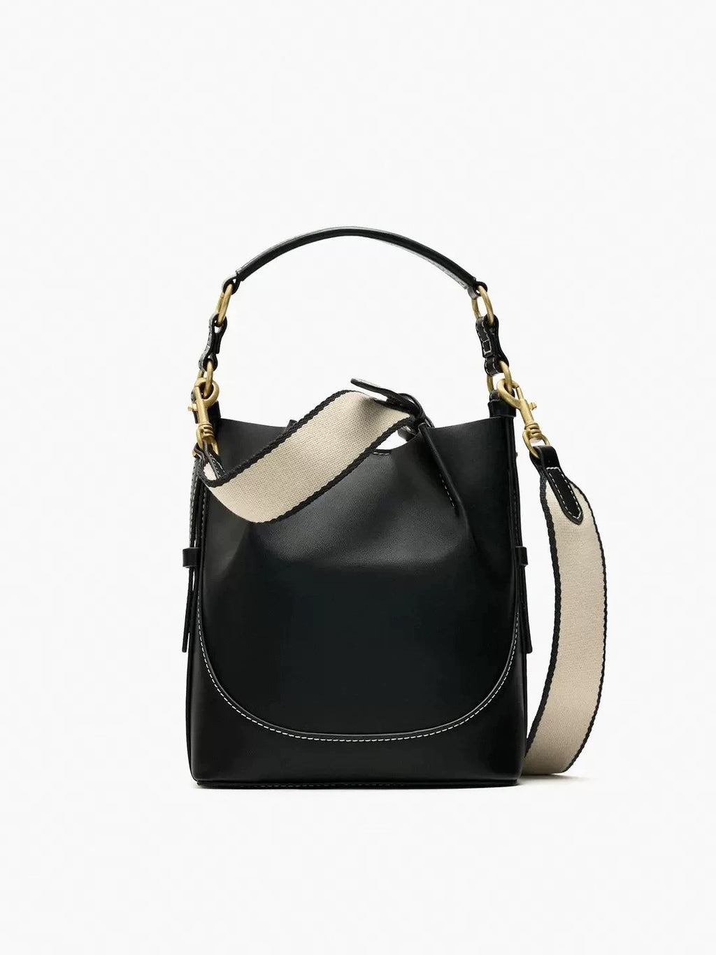 Casual One-shoulder Bucket Bag