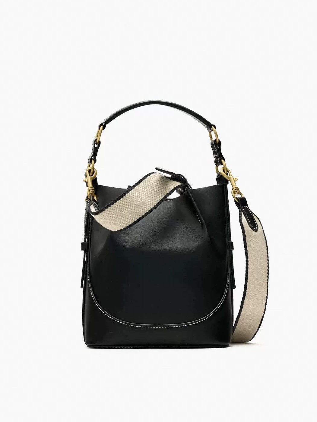 Casual One-shoulder Bucket Bag