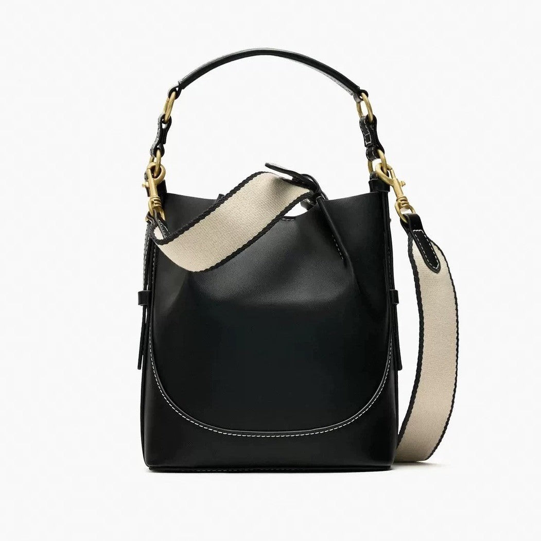 Casual One-shoulder Bucket Bag