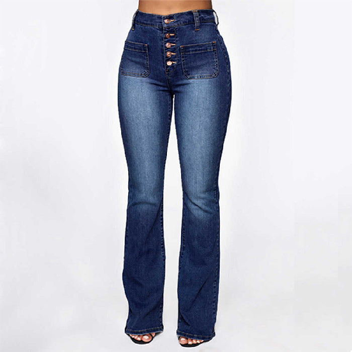 High Waist Denim Trousers (tm 4XL!!)