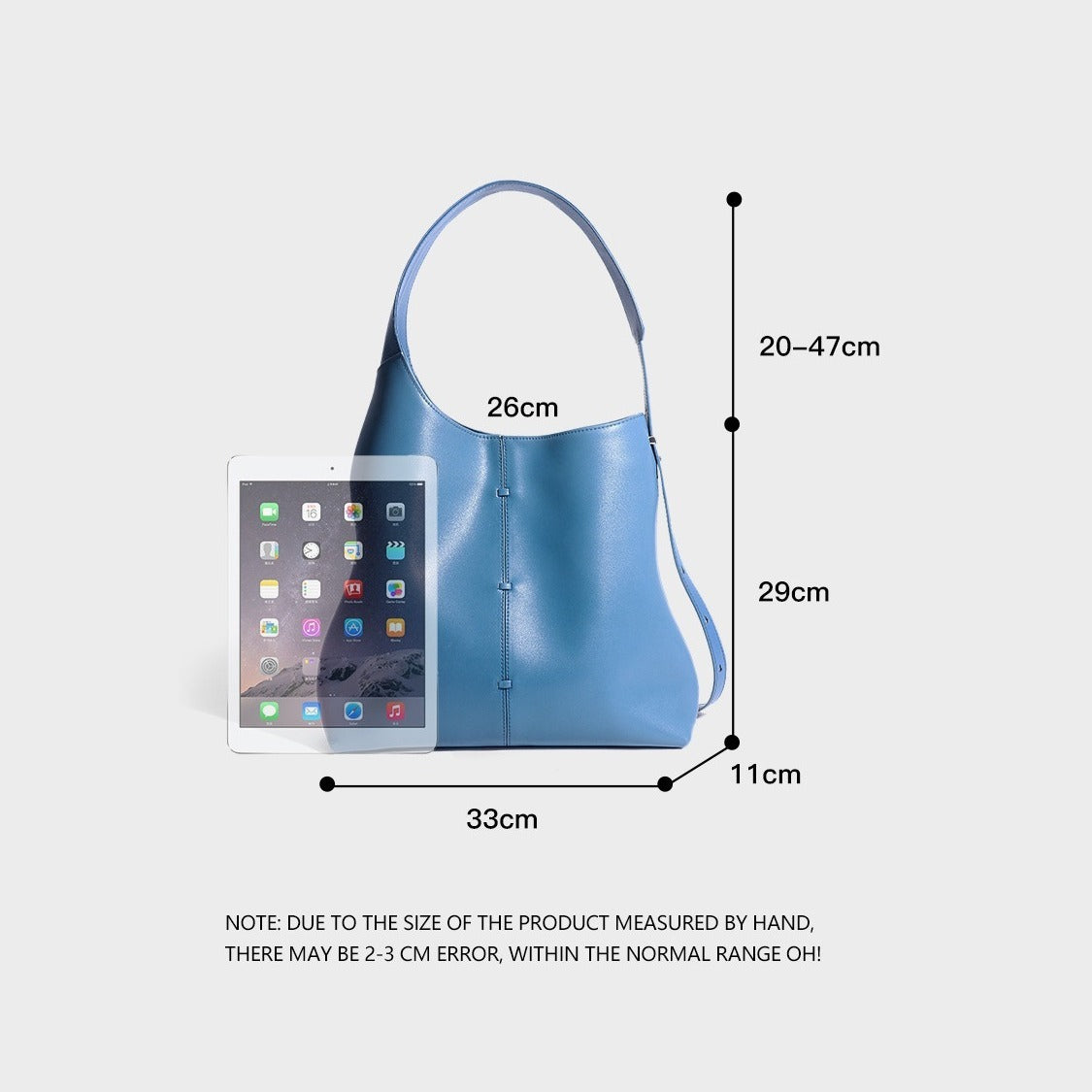 Leather Underarm Bag (echte Leder!!)
