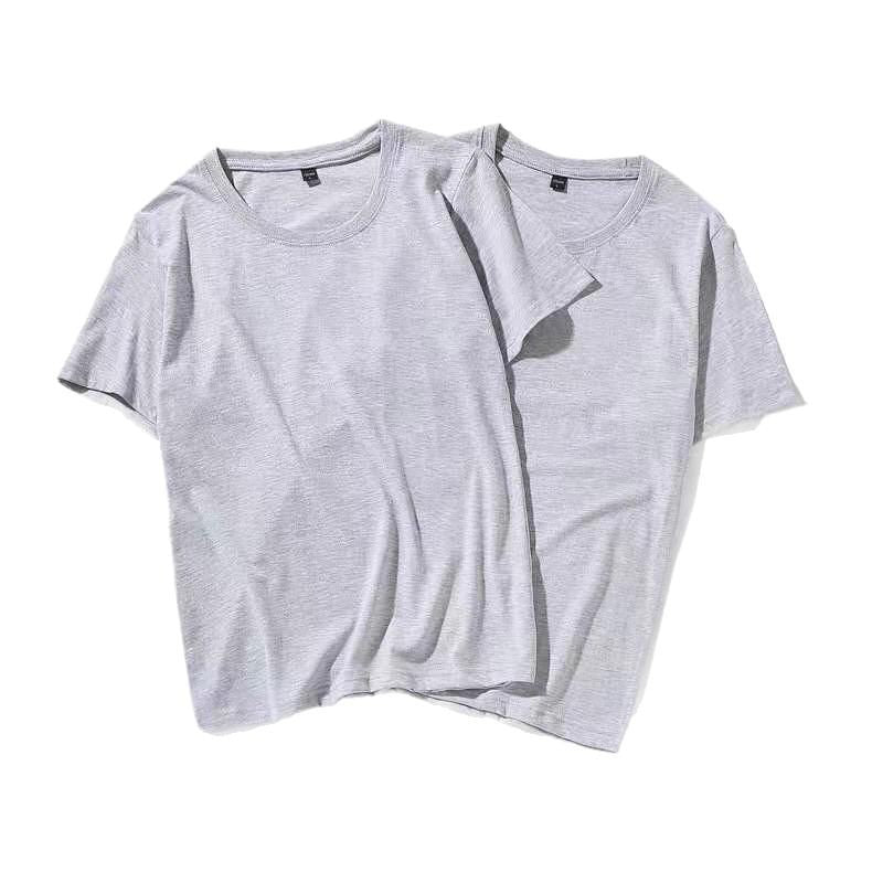 Round Neck Shirt Short Sleeve