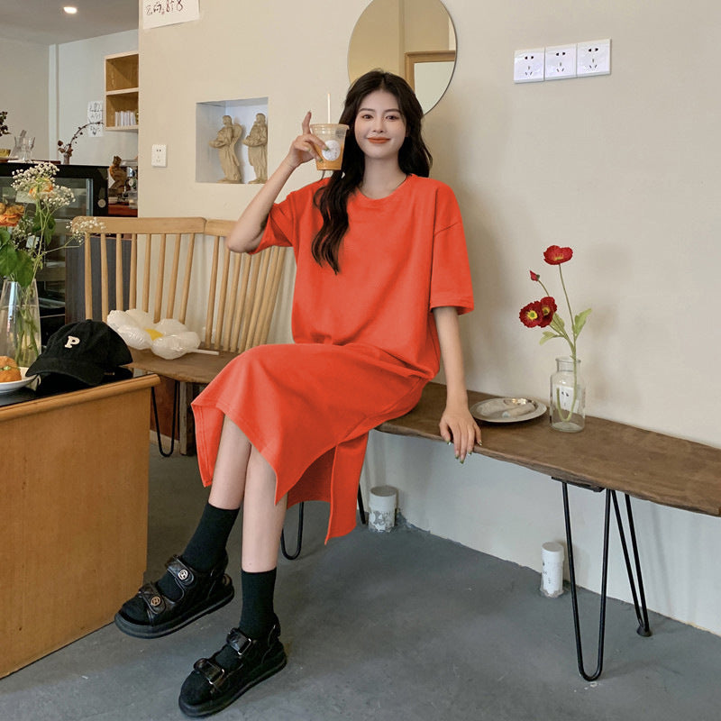 Short Sleeve Casual Dress