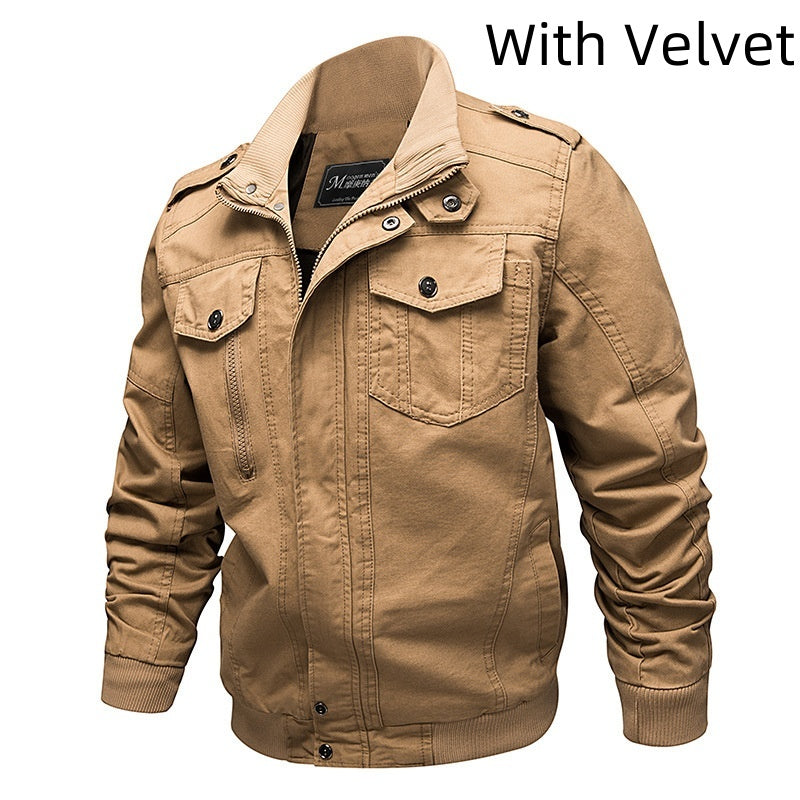 Casual Cotton  Jacket (tm 6XL)