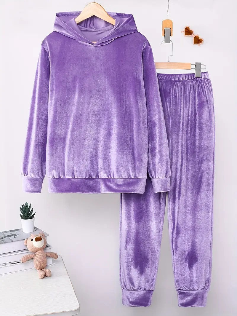 Plush Pajamas  Two-piece Suit