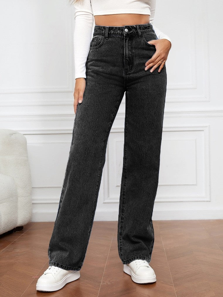 High Waist Jeans Light