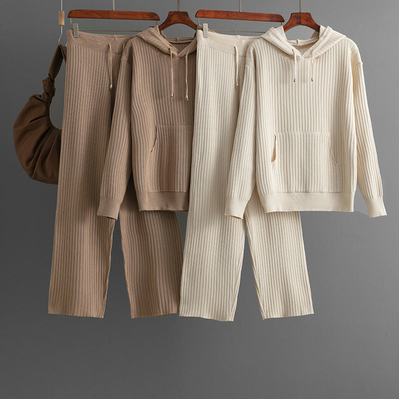 CottonKnitting Suit Hooded (one size)