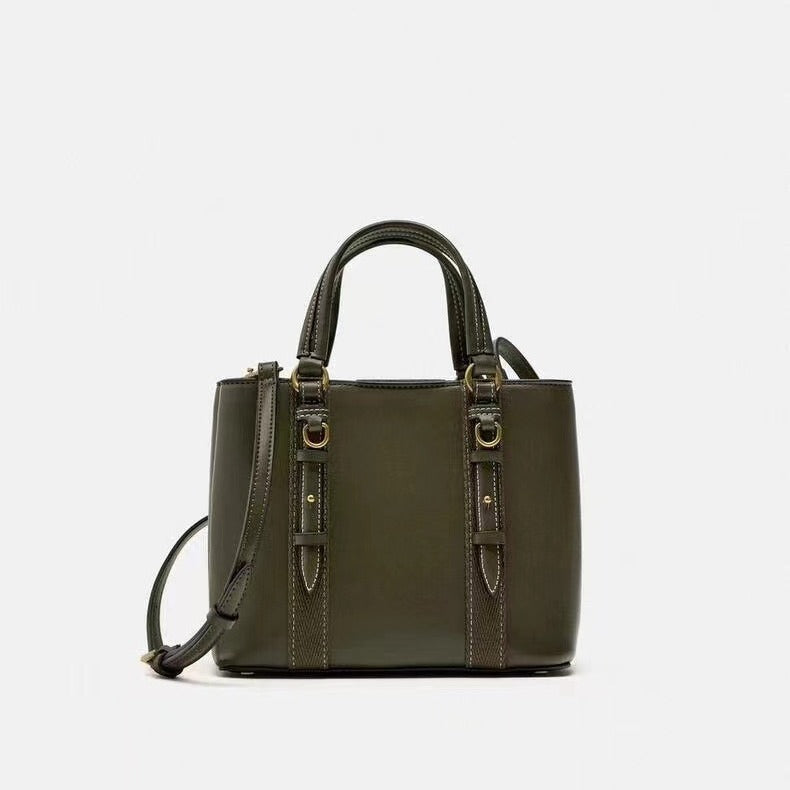 Olive Green Mini City  Bag