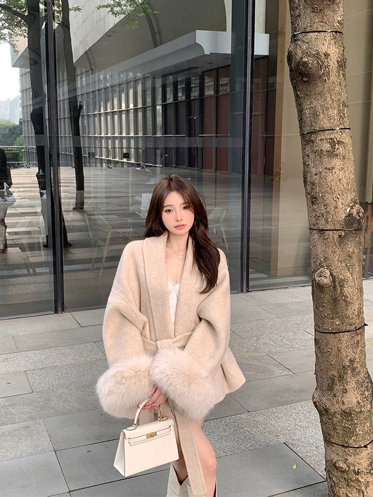 Elegant Woolen Overcoat