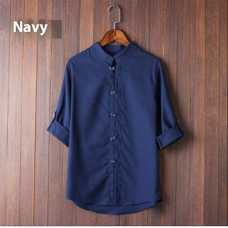 Men's Linen Vintage Shirt (tm 5XL)!!