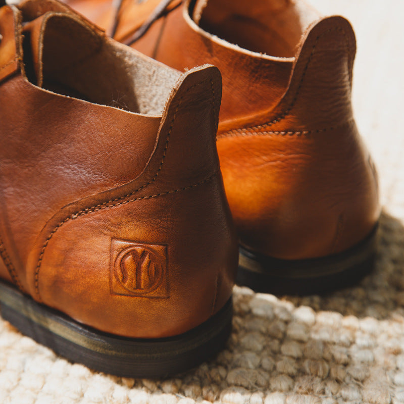 Vintage Real Leather Shoes (echt Leder)
