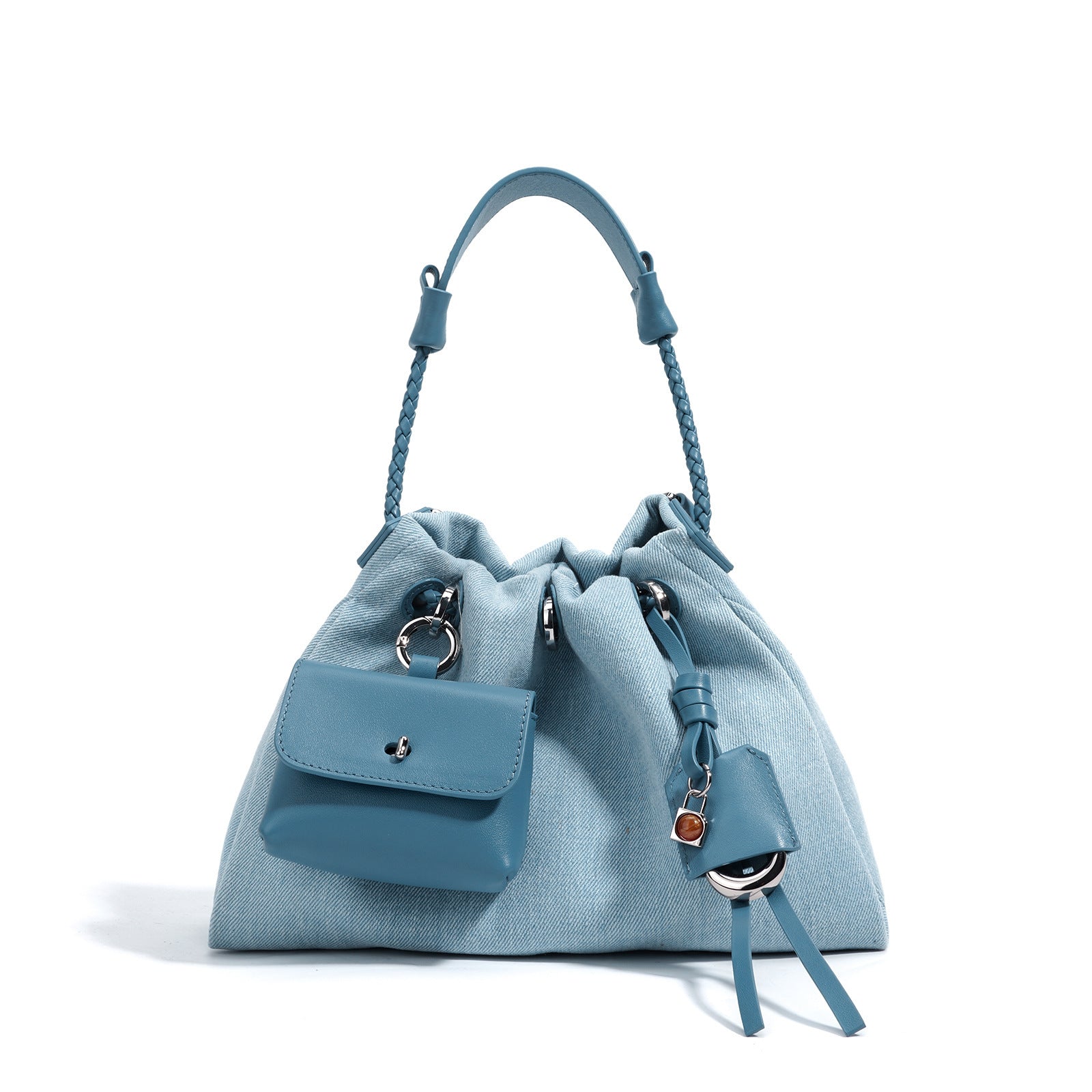 Denim Series Handbag Leather
