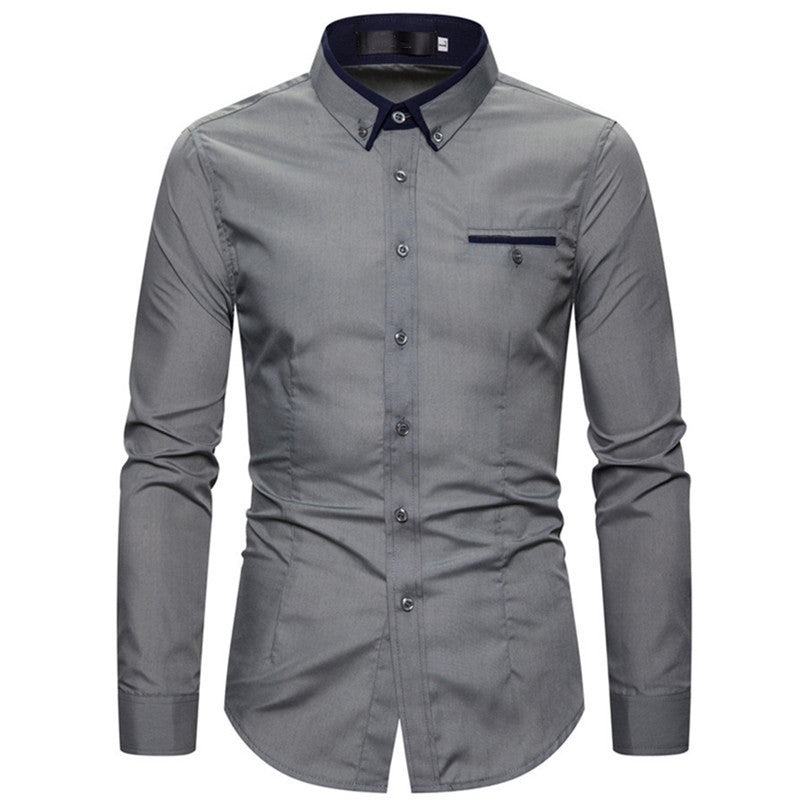 Casual Slim Fit  Shirt (tm5XL)!!