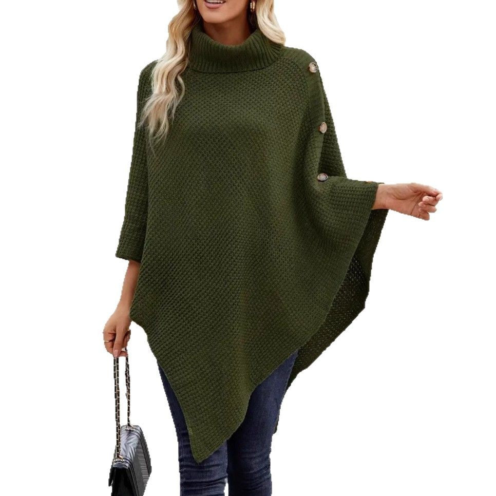 Turtleneck Poncho