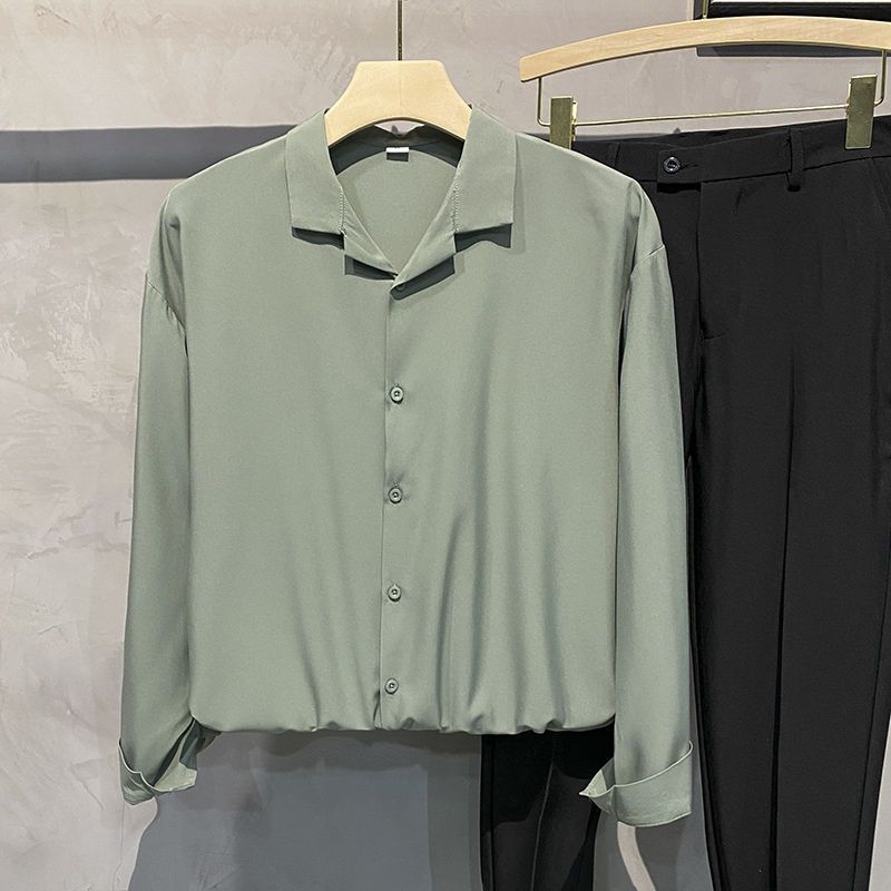 Loose Long-sleeved Shirt (tm 4XL)!!