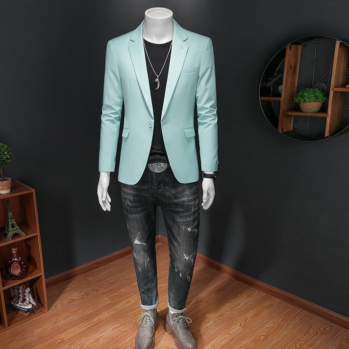 CasualSlim-fit Suit Jacket (tm 6XL)!!