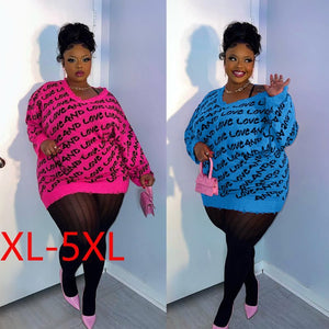 Big Size Sweater Blouse