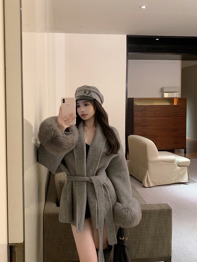 Elegant Woolen Overcoat