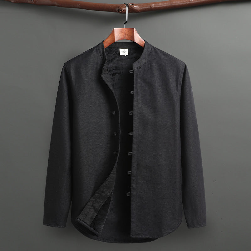 Long Sleeve Cotton Linen Two piece set (tm 5XL)!!