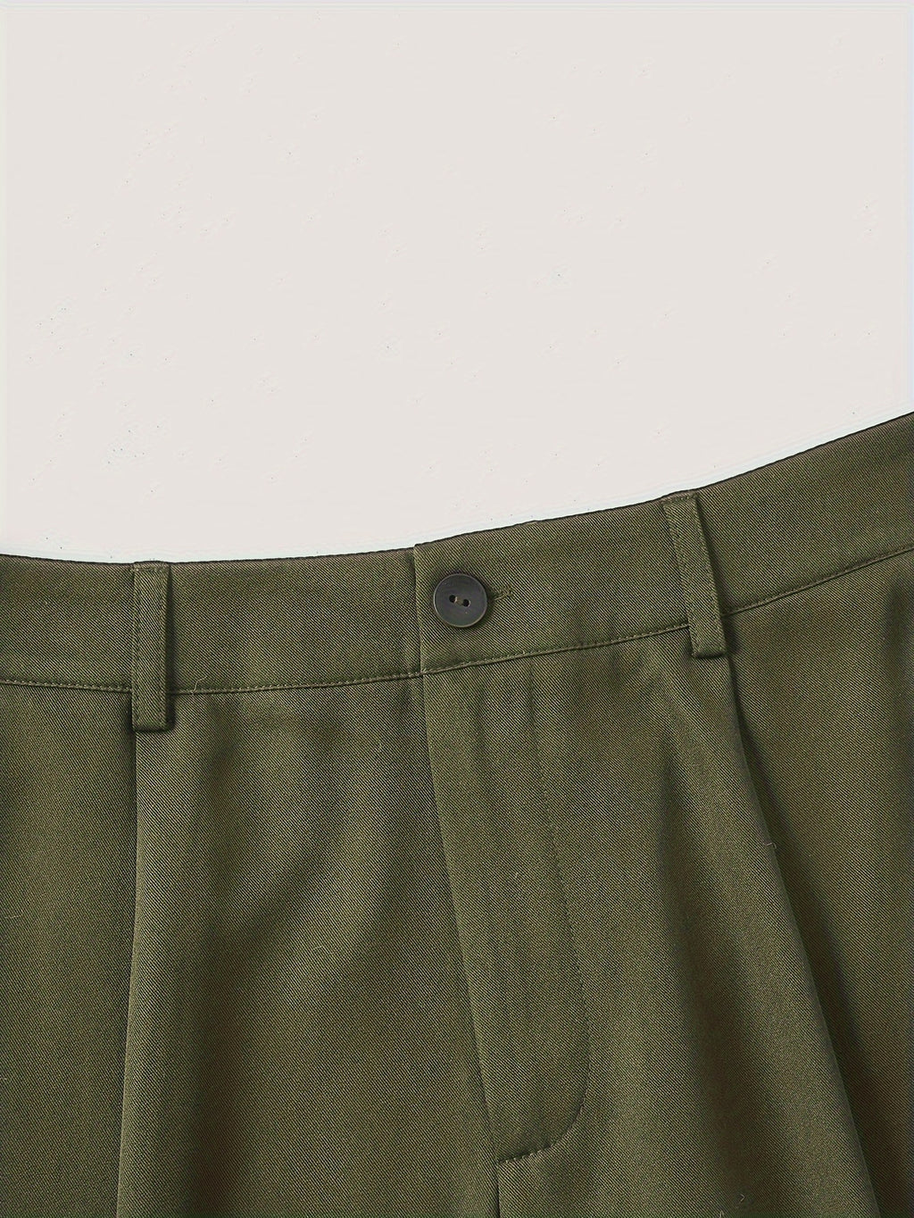High Waist Plus  Pants - Draped Design