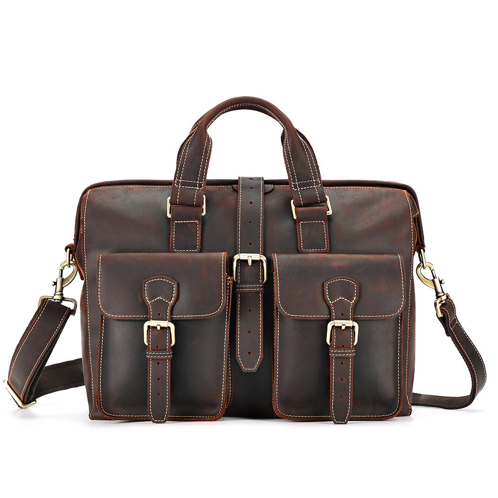 Genuine Leather Business Bag