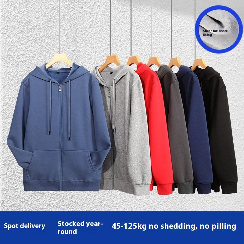 Zipper Hooded Sweater (tm 6 XL!!)
