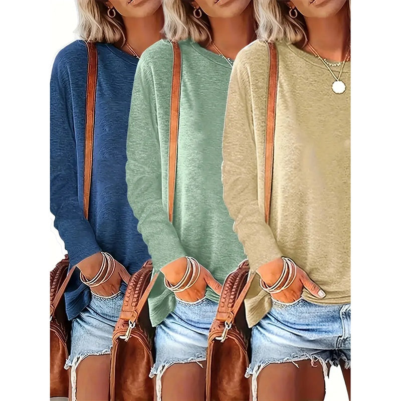 Long Sleeve Shirts (3 stuks)
