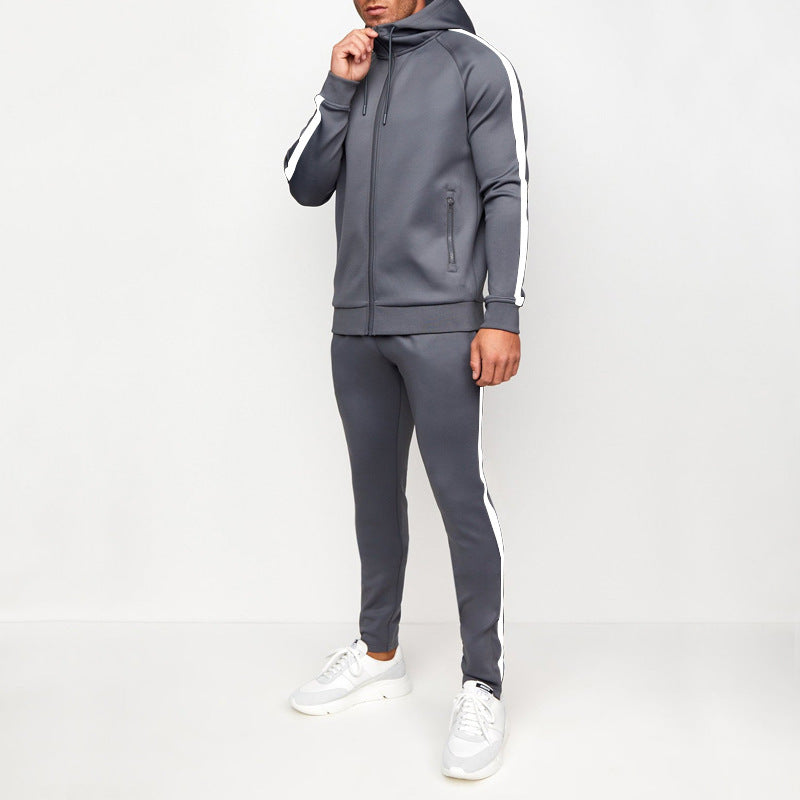 Hooded Cardigan Track suit