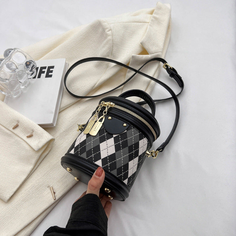 Bucket Bag Cylindrical