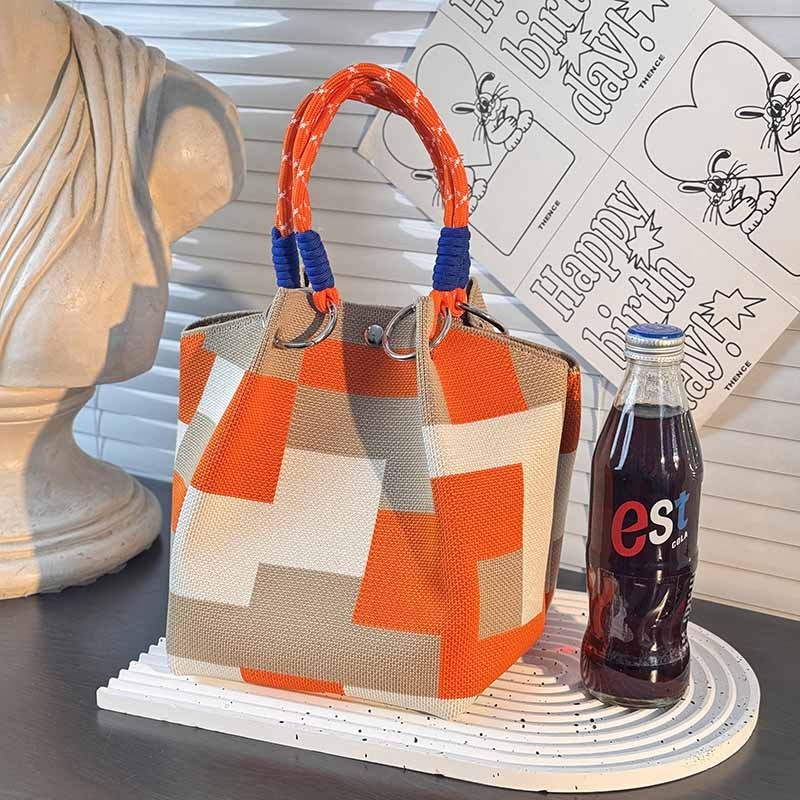 Knitted Buckle Bag