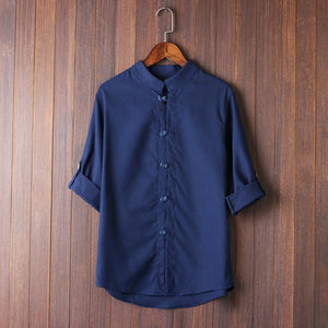 Men's Linen Vintage Shirt (tm 5XL)!!