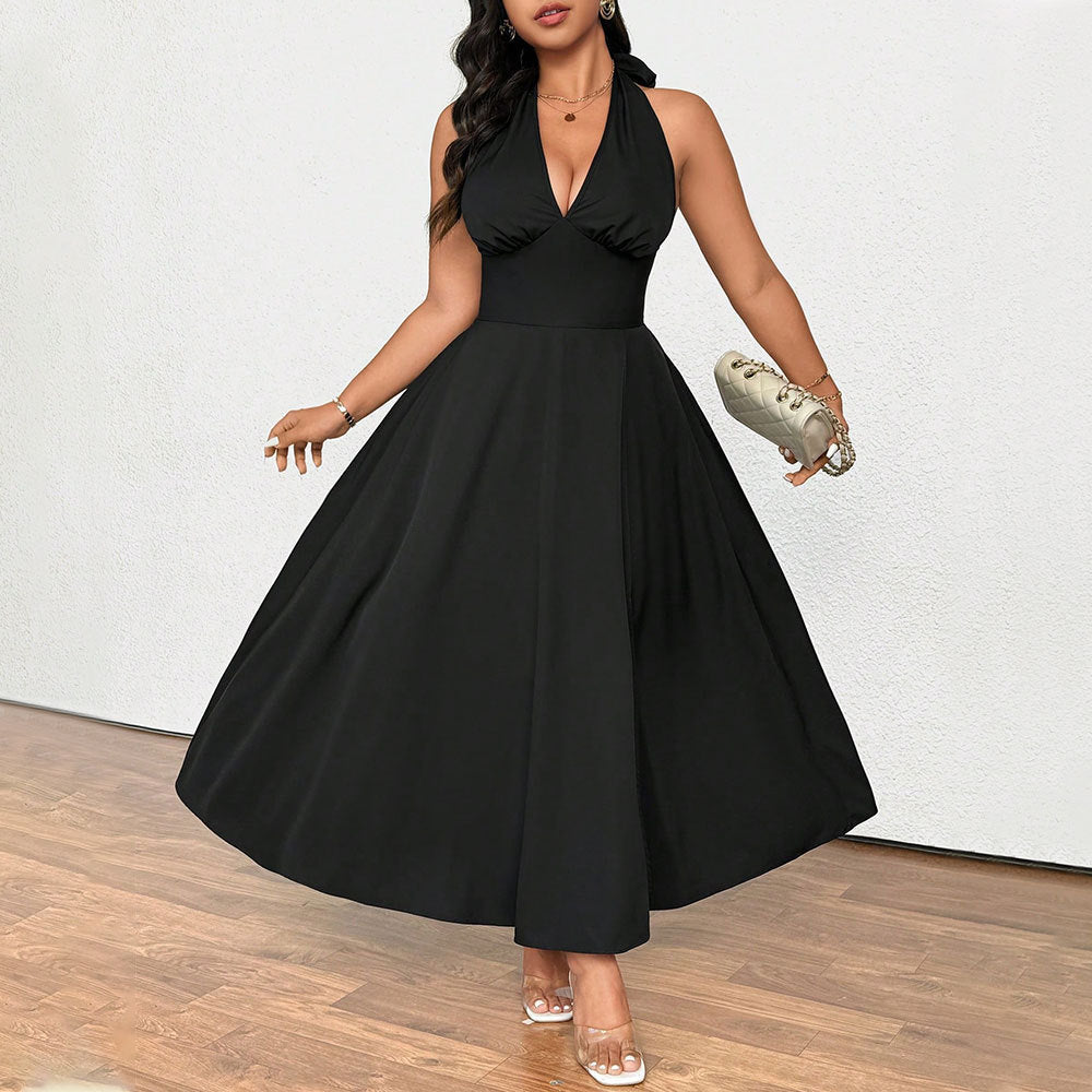 V-neck Dress
