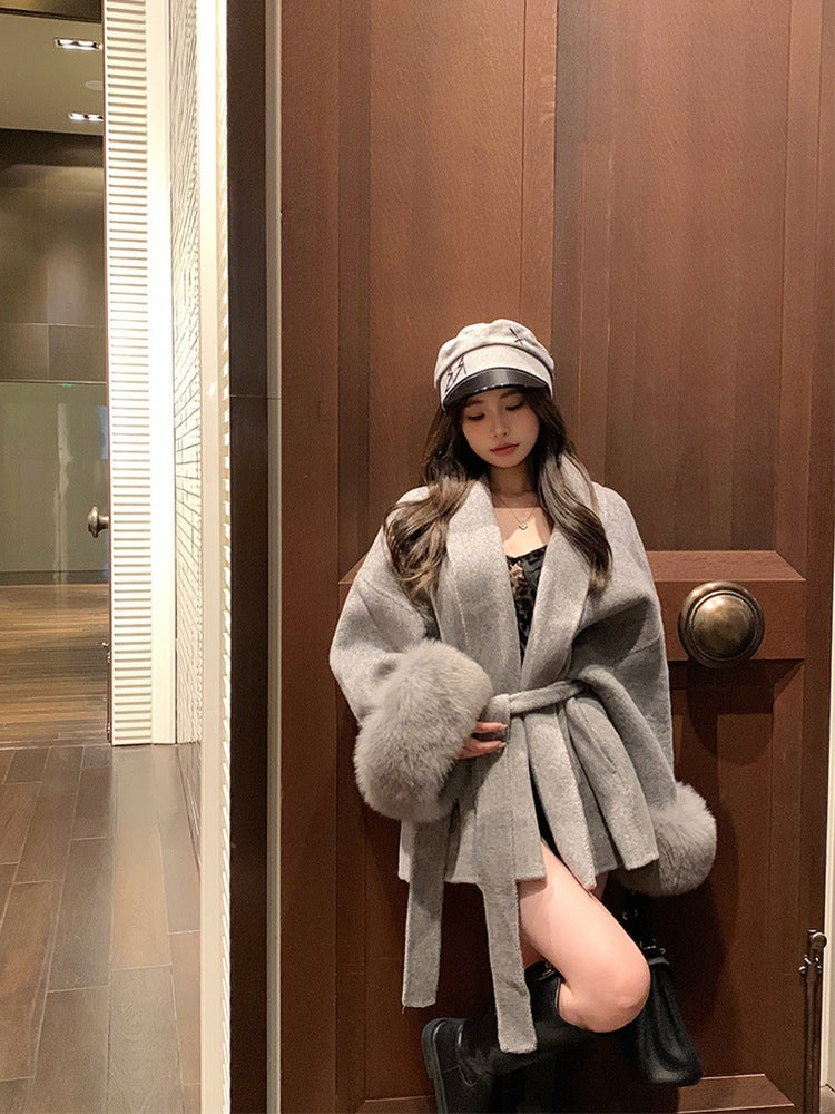 Elegant Woolen Overcoat