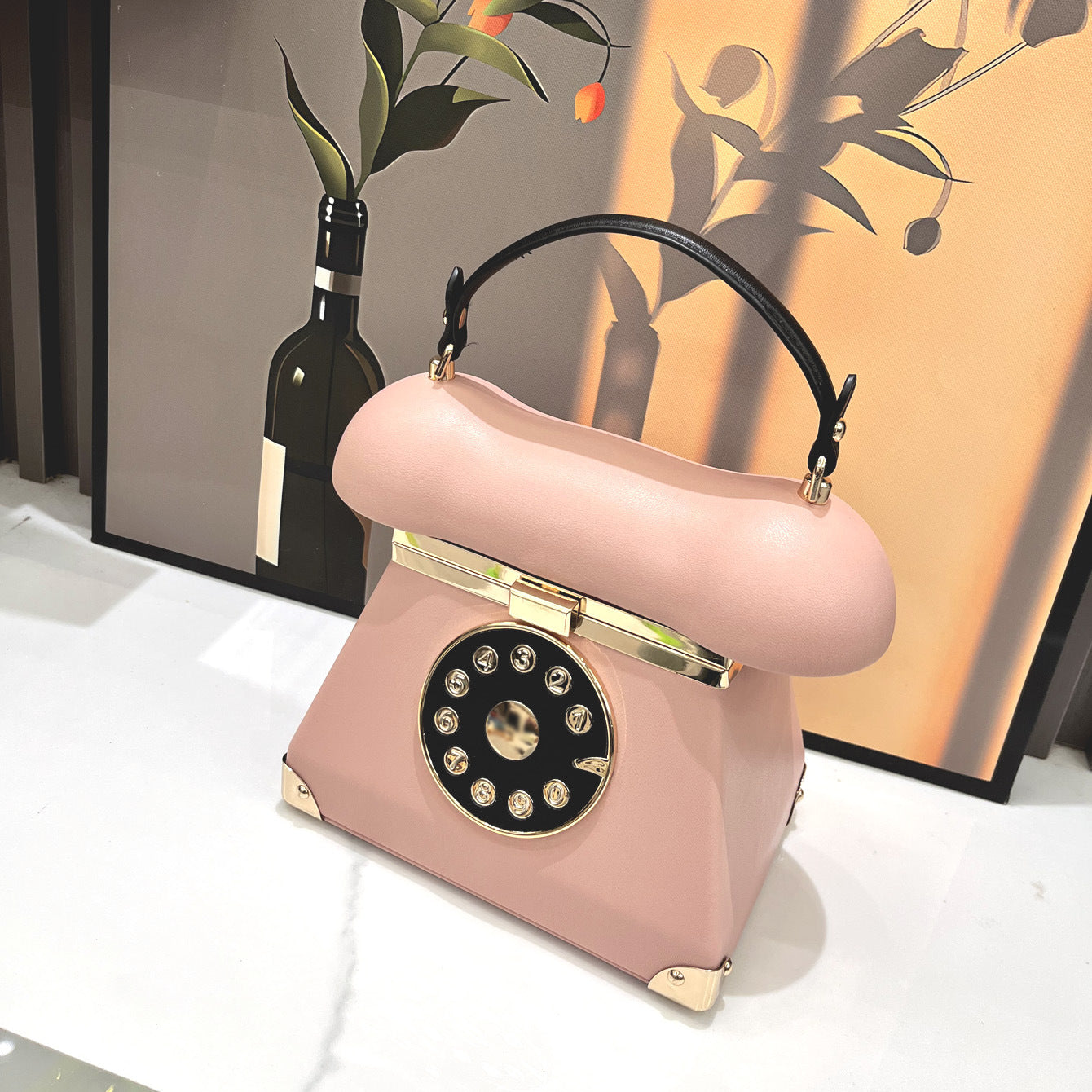 Phone-shaped Handbag