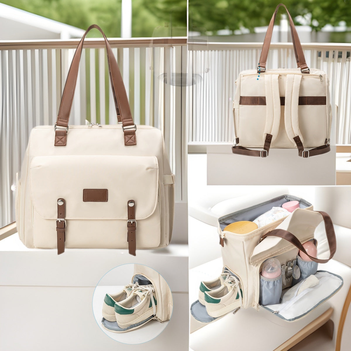 Mother And Baby Backpack