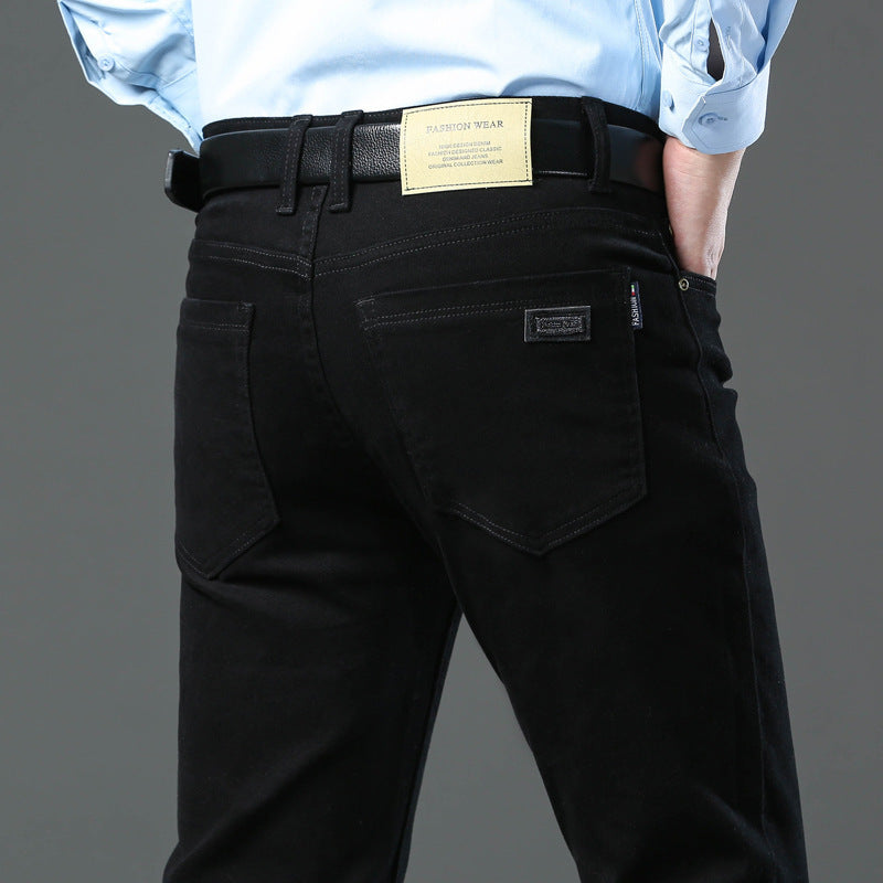 Casual Pants (Stretch) Mid-high Waist